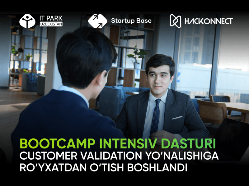 Interregional registration for the Customer Validation program of the Bootcamp intensive program has begun